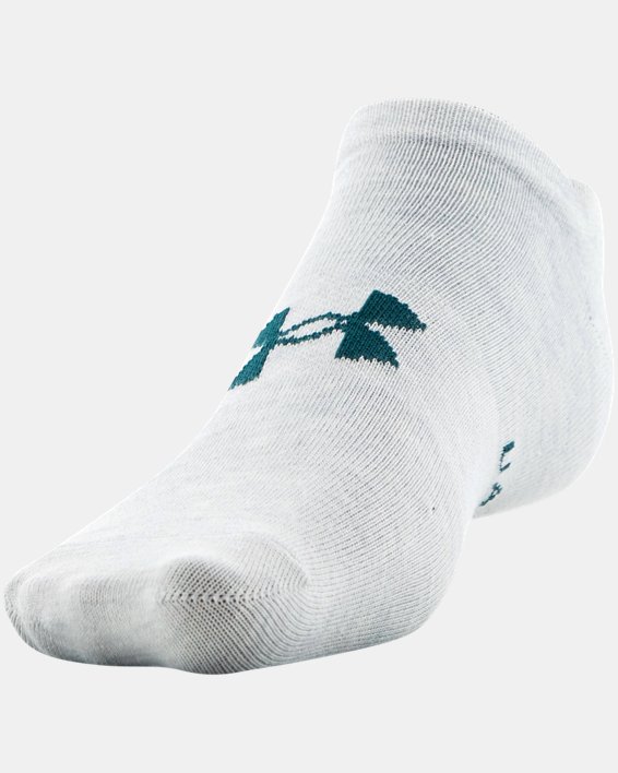 Men's UA Essential Lite 6-Pack Socks, Green, pdpMainDesktop image number 5